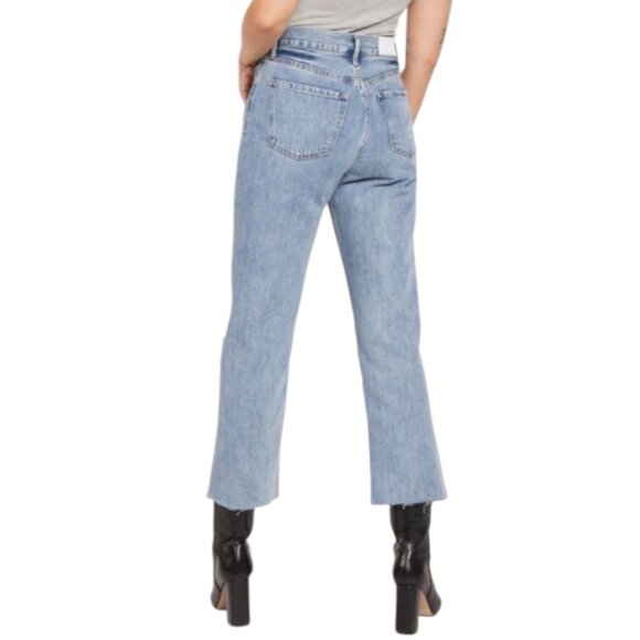 PISTOLA Cassie Super High Rise Straight Crop Jean in Play Day 29 - Picture 2 of 6